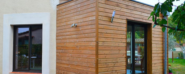 Extension de maison en bois